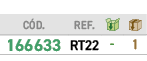 ﻿C D.,﻿REF.,￼,￼,﻿﻿166633﻿,﻿﻿RT22﻿,﻿ ﻿,﻿1﻿