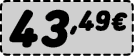 43,49€﻿
