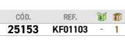 ﻿C D.,﻿ref.,￼,￼,﻿﻿25153﻿,﻿﻿KF01103﻿,﻿ ﻿,﻿1﻿