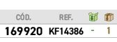 ﻿C D.,﻿REF.,￼,￼,﻿﻿﻿169920﻿,﻿﻿KF14386﻿,﻿ ﻿,﻿1﻿