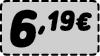 6,19€﻿
