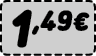 1,49€﻿