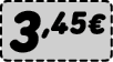 3,45€﻿