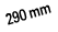 290 mm