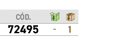 ﻿C D.,￼,￼,﻿﻿﻿72495﻿,﻿ ﻿,﻿1﻿