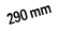 290 mm