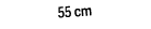 55 cm