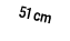 51 cm