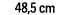 48,5 cm