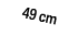 49 cm