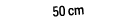 50 cm