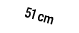 51 cm