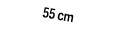 55 cm