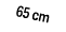 65 cm