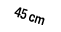 45 cm