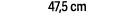 47,5 cm