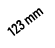 123 mm