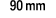 90 mm