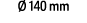  140 mm