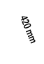 420 mm