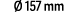  157 mm