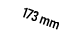173 mm