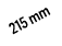 215 mm