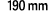 190 mm