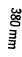 380 mm