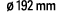  192 mm