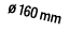  160 mm