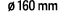  160 mm