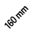 160 mm