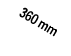 360 mm 