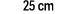 25 cm