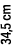 34,5 cm
