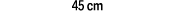 45 cm