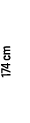 174 cm