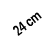 24 cm