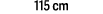 115 cm