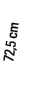 72,5 cm