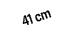 41 cm