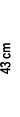 43 cm