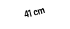 41 cm