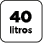 40 litros