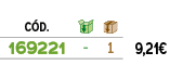 ﻿C D.,￼,￼,﻿PVO,﻿﻿﻿169221﻿,﻿ ﻿,﻿1﻿,﻿﻿9,21€﻿