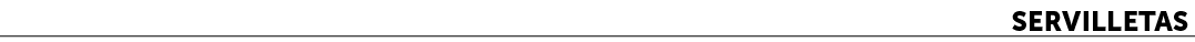 Servilletas﻿