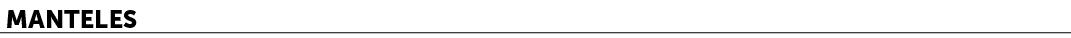 manteles