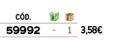 C D.,￼,￼,﻿,﻿59992﻿,﻿ ﻿,﻿1﻿,﻿﻿3,58€﻿
