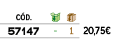 C D.,￼,￼,﻿,﻿57147﻿,﻿ ﻿,﻿1﻿,﻿﻿20,75€﻿